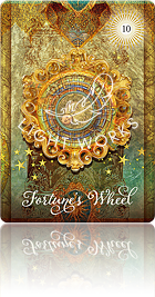 10：Fortune's Wheel…Destiny meets synchronicity（運命の輪・運命とシンクロニシティ）
