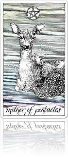 mother of pentacles（ペンタクルの母）