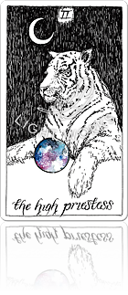 the high priestess（２．女教皇）