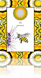 BEE - POWER（ミツバチ：力（火））
