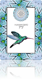 HUMMINGBIRD - JOY（ハチドリ：喜び（風））