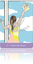 9. Clean Your Space（自分の空間を掃除する）