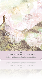 YOUR LIFE IS A CANVAS（人生は白いキャンバス）