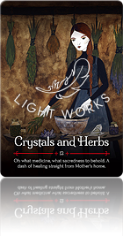 Crystals and Herbs（天然石とハーブ）