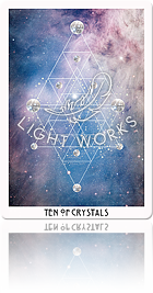 TEN OF CRYSTALS（クリスタルの 10）