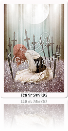 TEN OF SWORDS（ソードの 10）