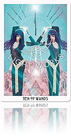 TEN OF WANDS（ワンドの 10）