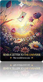 SEND A LETTER TO THE UNIVERSE（宇宙へ手紙を送る）