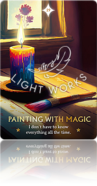 PAINTING WITH MAGIC（魔法で絵を描く）