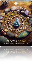 CREATE A SPIRAL（渦巻きを作る）
