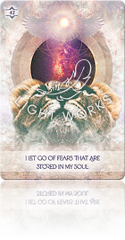 I let go of fears that are stored in my soul（魂に溜まった不安を手放します）