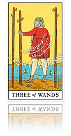 THREE OF WANDS（ワンドの３）
