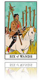 SIX OF WANDS（ワンドの６）