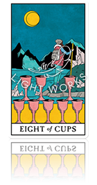 EIGHT OF CUPS（カップの８）