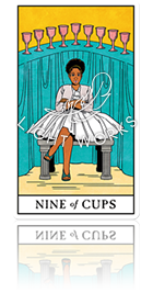 NINE OF CUPS（カップの９）