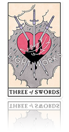 THREE OF SWORD（ソードの３）