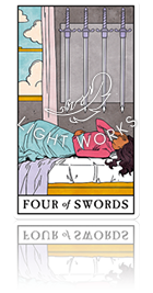 FOUR OF SWORD（ソードの４）
