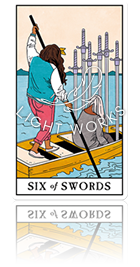 SIX OF SWORD（ソードの６）