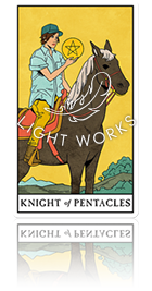 KNIGHT OF PENTACLES（ペンタクルのナイト）