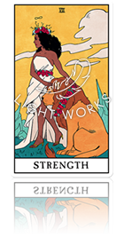 STRENGTH（VIII：力）