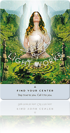 FIND YOUR CENTER（芯を見つける）