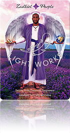Archangel Zadkiel / Purple（大天使ザドキエル / 紫色）