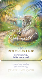 Refreshing Oasis（心を潤すオアシス）
